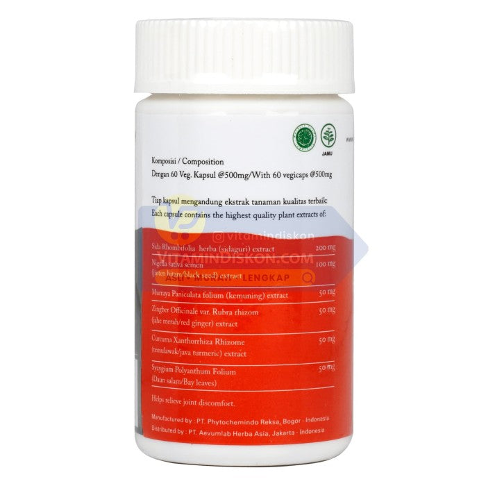 HERBILOGY HEALTHY JOINT CAPSULE 60 PCS/BTL BPOM UNTUK KESEHATAN TUBUH