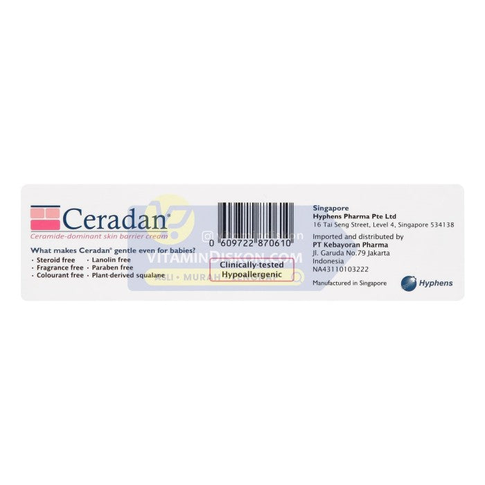 CERADAN CERAMIDE DOMINANT SKIN BARRIER CREAM 30 GR