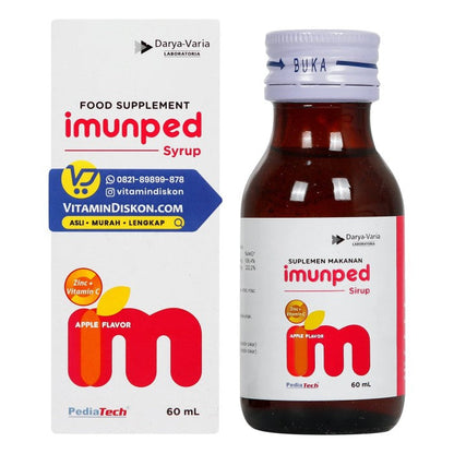 IMUNPED SYRUP FOR 2 - 12 YEARS OLD 60 ML