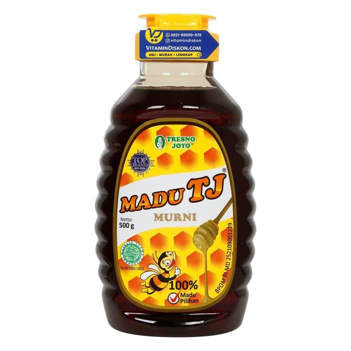 MADU TJ MURNI 500 GR | Meningkatkan Stamina, Daya Tahan Tubuh, Imunitas Dan Nafsu Makan