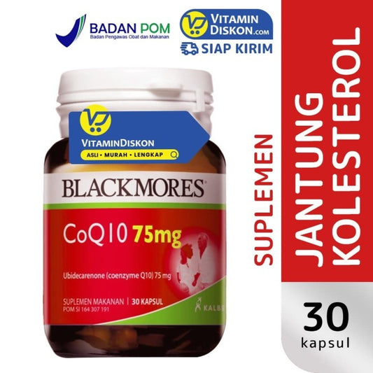BLACKMORES COQ10 75MG BPOM KALBE - 30 CAPS