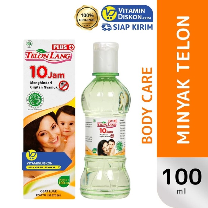 CAP LANG MINYAK TELON PLUS ANTI NYAMUK 100 ML