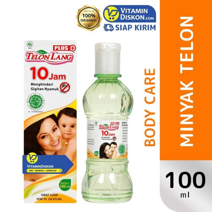 CAP LANG MINYAK TELON PLUS ANTI NYAMUK 100 ML