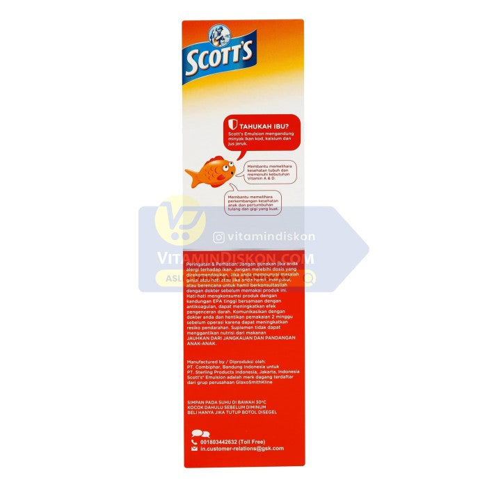 SCOTT'S EMULSION VITA ORANGE 400 ML