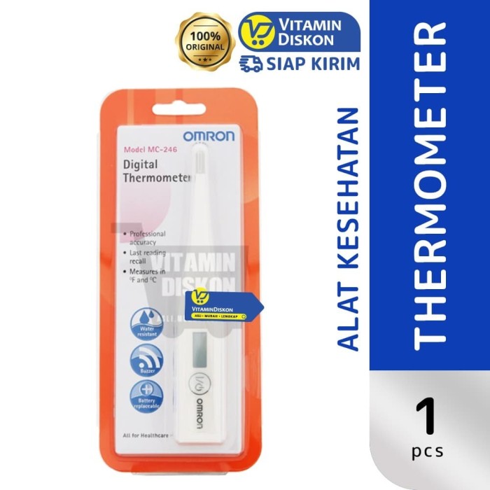 OMRON DIGITAL THERMOMETER MC-246 - 1 PC
