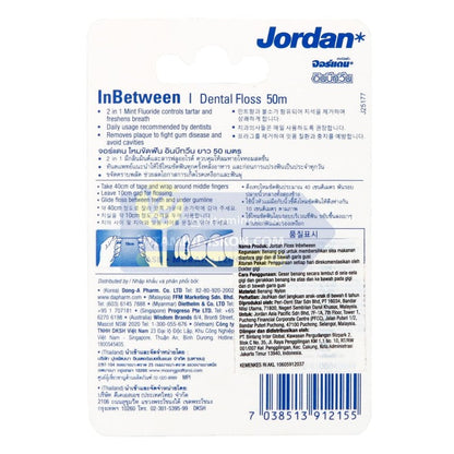 JORDAN INBETWEEN DENTAL FLOSS 50M