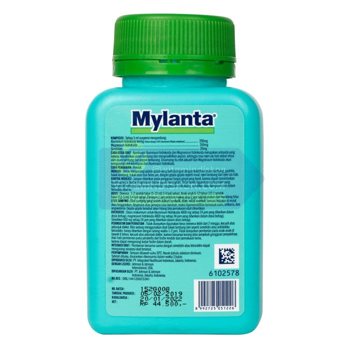 MYLANTA (CAIR) MEREDAKAN GEJALA SAKIT MAAG - 150 ML