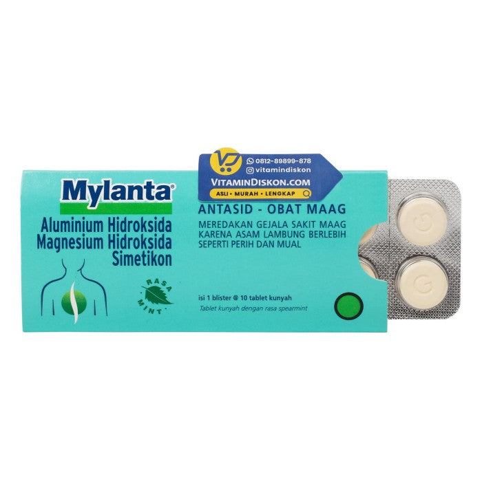 MYLANTA TABLET 1 STRIP @ 10 TABLET