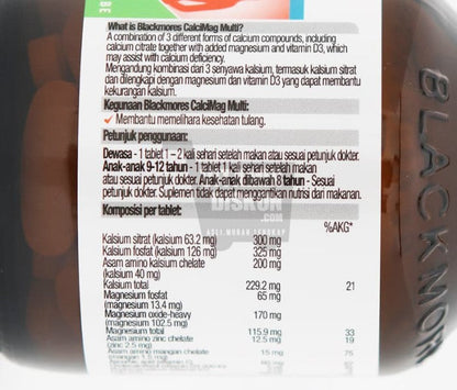 BLACKMORES CALCIMAG MULTI BPOM KALBE - 60 TAB