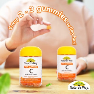 NATURE'S WAY VITA GUMMIES C FOR ADULTS 60'S