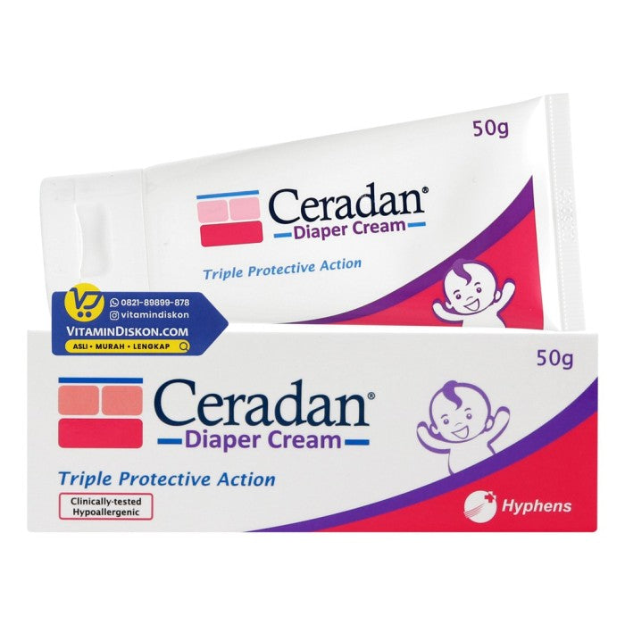 CERADAN DIAPER CREAM 50 GR