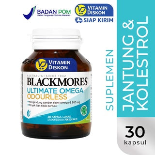 BLACKMORES ULTIMATE OMEGA ODOURLESS - 30 CAPS
