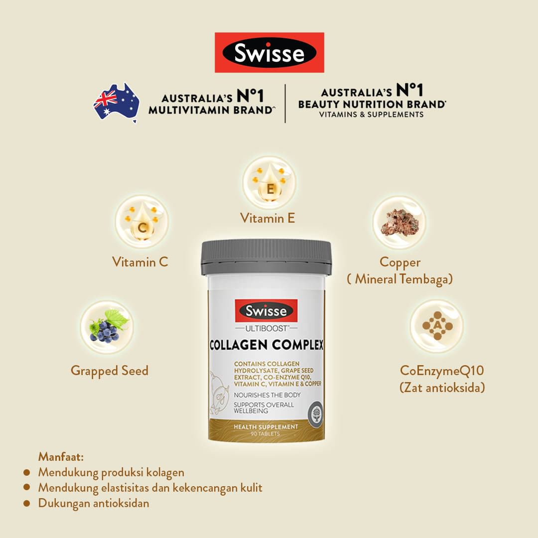 SWISSE ULTIBOOST COLLAGEN COMPLEX - 30 TAB