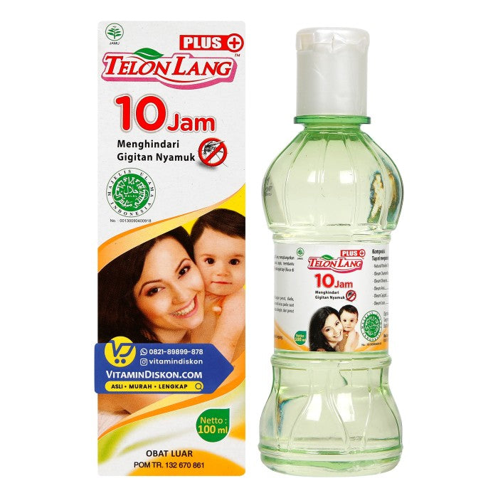 CAP LANG MINYAK TELON PLUS ANTI NYAMUK 100 ML