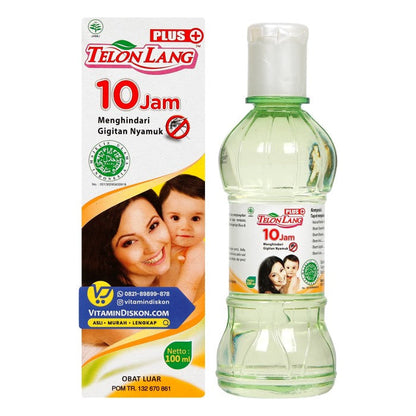 CAP LANG MINYAK TELON PLUS ANTI NYAMUK 100 ML