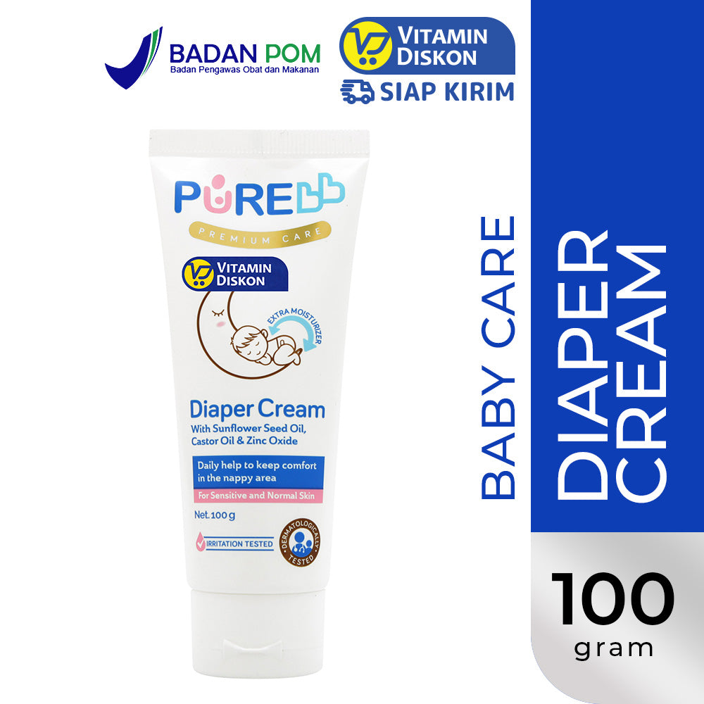 PUREBB DIAPERS CREAM 100 GR