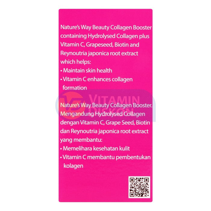 NATURE'S WAY COLLAGEN TABLETS 60 CAPS BPOM