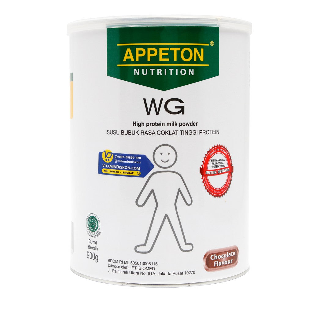 APPETON WEIGHT GAIN SUSU UNTUK GEMUK RASA COKLAT 900 Gr