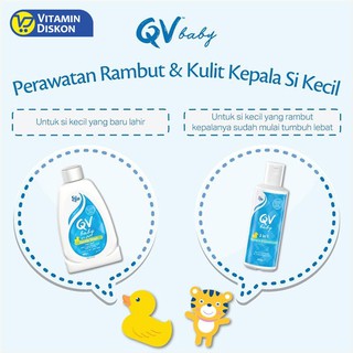 QV BABY 2 IN 1 SHAMPOO AND CONDITIONER 200G BPOM