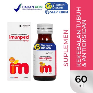 IMUNPED SYRUP FOR 2 - 12 YEARS OLD 60 ML