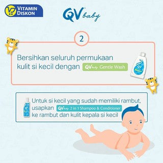QV BABY GENTLE WASH 250G BPOM