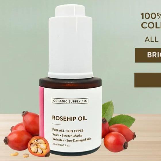 ORGANIC SUPPLY CO. ROSEHIP OIL ADVANCED FORMULA 20 ML