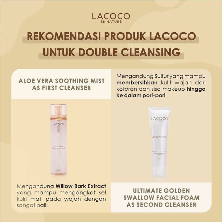 LACOCO ULTIMATE GOLDEN SWALLOW FACIAL FOAM 100 ML