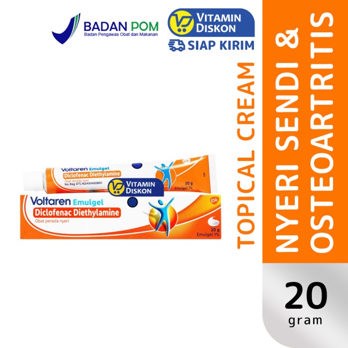 VOLTAREN EMULGEL 20 GR
