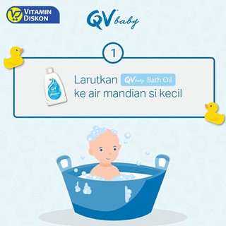 QV BABY BATH OIL 250ML BPOM