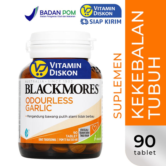 BLACKMORES ODOURLESS GARLIC 90 TABLET BPOM KALBE