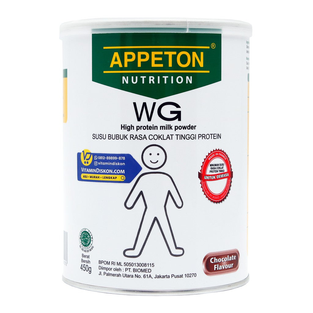 APPETON WEIGHT GAIN SUSU UNTUK GEMUK RASA COKLAT 450 Gr
