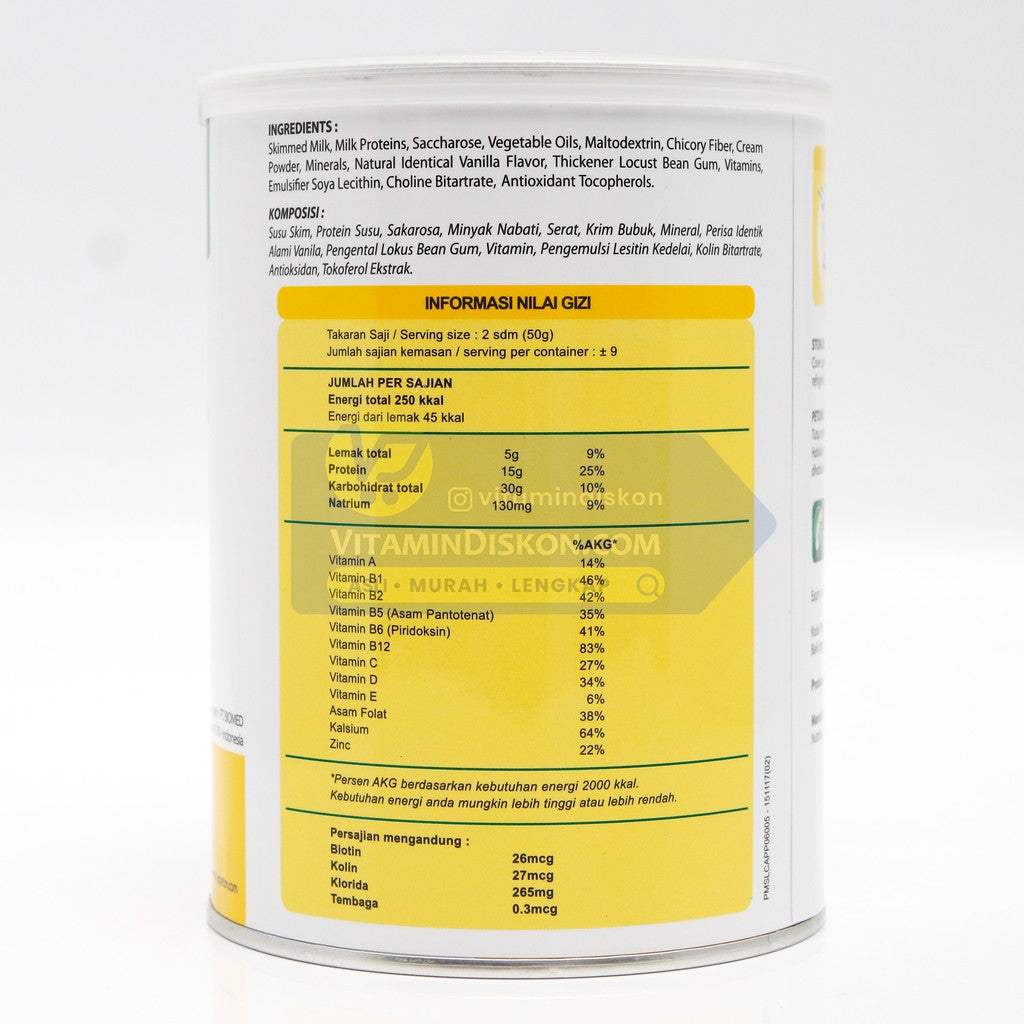 APPETON WEIGHT GAIN SUSU UNTUK GEMUK RASA VANILLA 450 Gr