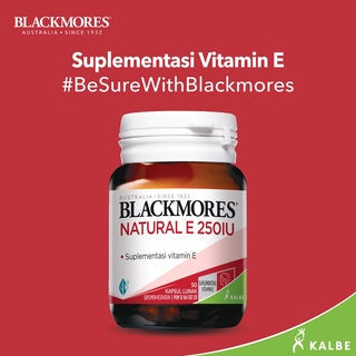 BLACKMORES BIO E 250 IU BPOM KALBE - 60 CAPS
