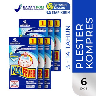 KOOL FEVER KOMPRES ANAK 6 PCS