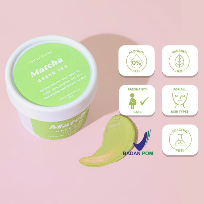 TEDDY CLUBS MINI MATCHA CLAY MASK 15ML