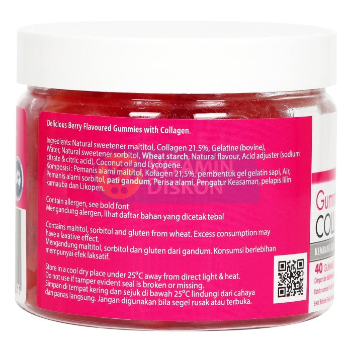 NATURE'S WAY COLLAGEN GUMMIES 40 GUMS BPOM