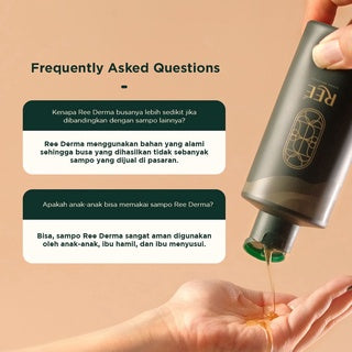 REE DERMA CINNAMON & AMINO ACID MILD SHAMPOO 250ML