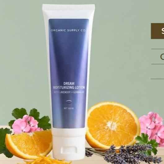 ORGANIC SUPPLY CO. DREAM MOISTURIZING LOTION 100 ML