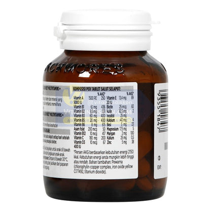 BLACKMORES MULTIVITAMINS PLUS MINERALS BPOM KALBE - 30 TAB