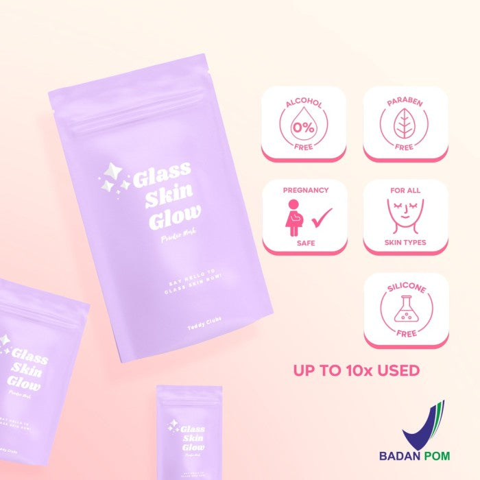 TEDDY CLUBS GLASS SKIN GLOW MASK 30GR
