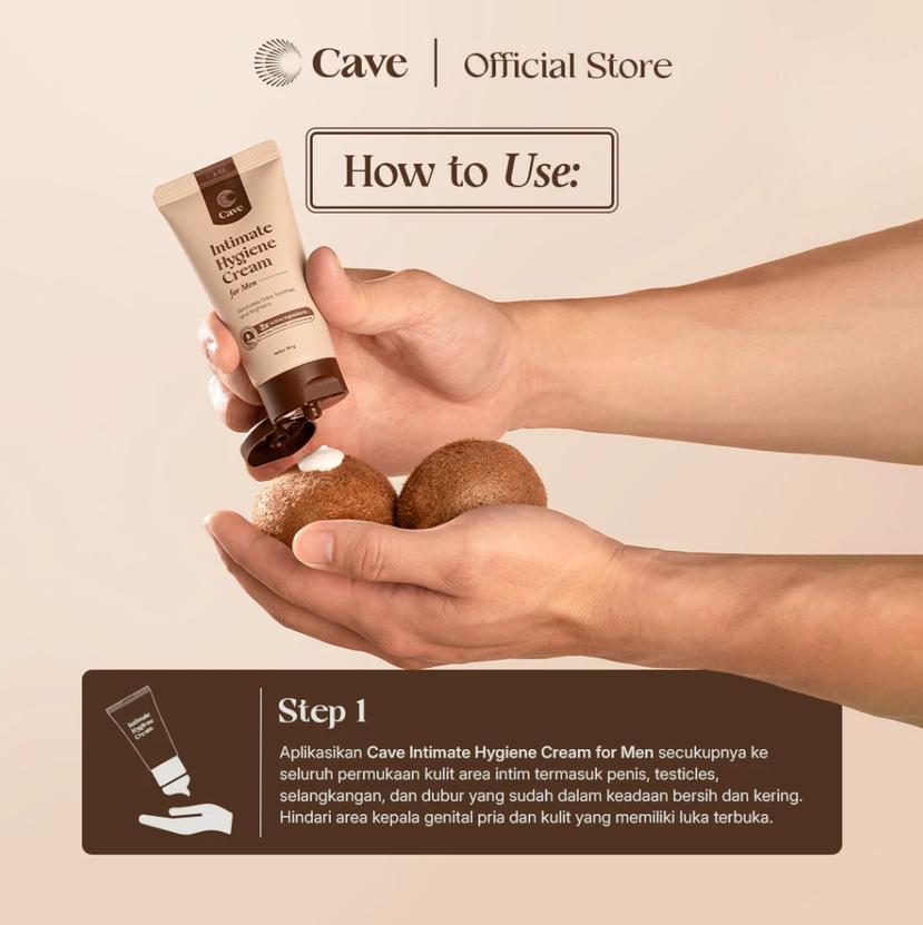 CAVE INTIMATE HYGIENE CREAM FOR MEN 30GR