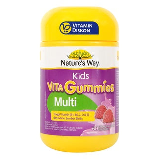 NATURE'S WAY VITA GUMMIES MULTI FOR KIDS 60'S