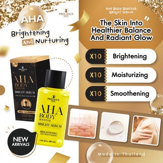 PRECIOUS SKIN AHA MIMI BRIGHTENING & WHITENING BOOSTER BODY SERUM 30ML