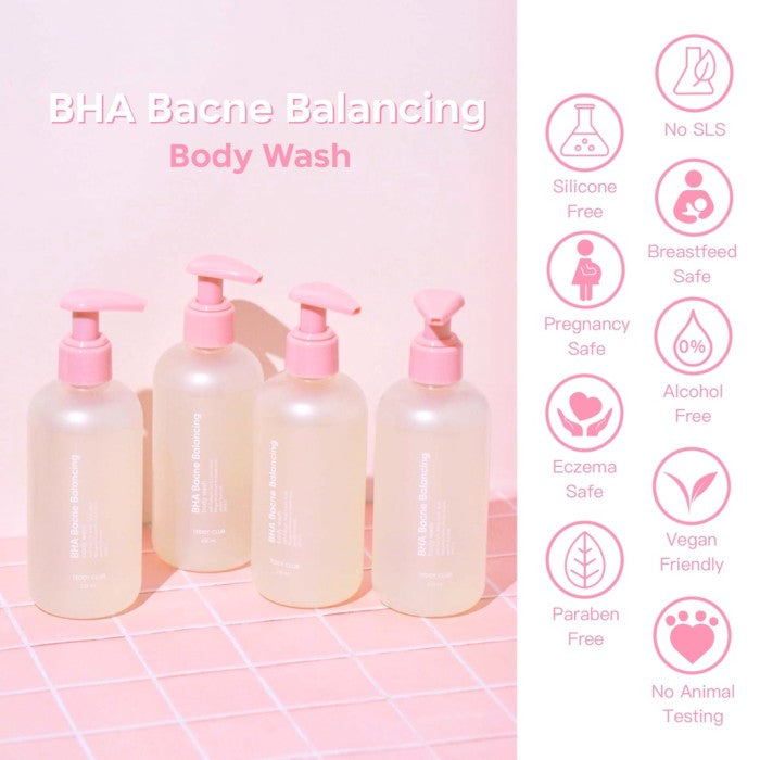 TEDDY CLUBS BHA BACNE BALANCING BODY WASH 236ML