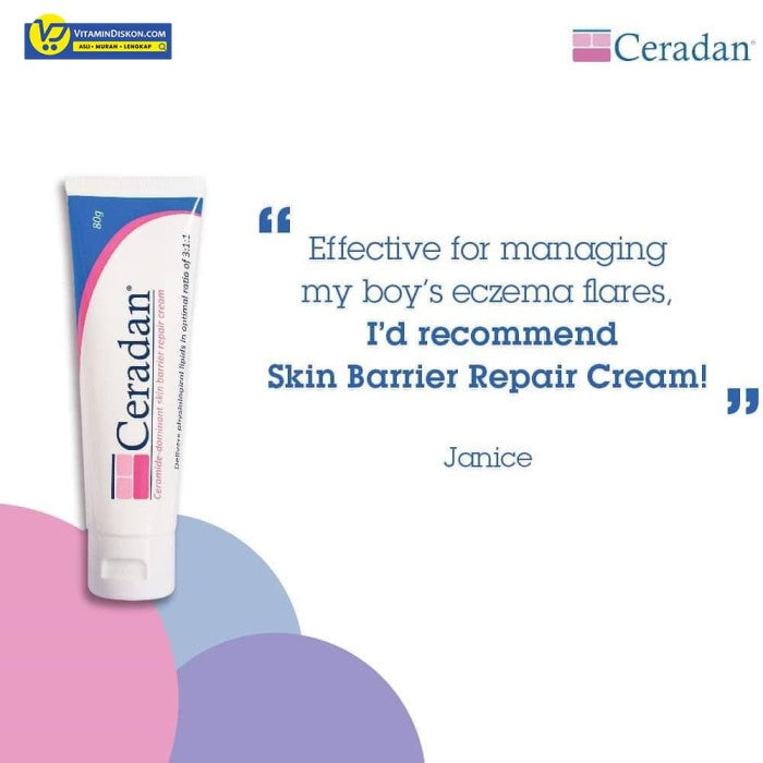 CERADAN CERAMIDE DOMINANT SKIN BARRIER CREAM 80 GR