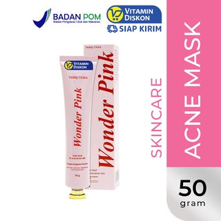 TEDDY CLUBS WONDER PINK ACNE FACE MASK 50GR