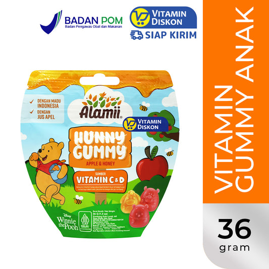 ALAMII HUNNY GUMMY APPLE AND HONEY 36G