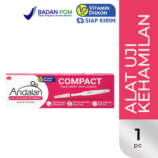ANDALAN MIDSTREAM UJI KEHAMILAN PRIBADI COMPACT