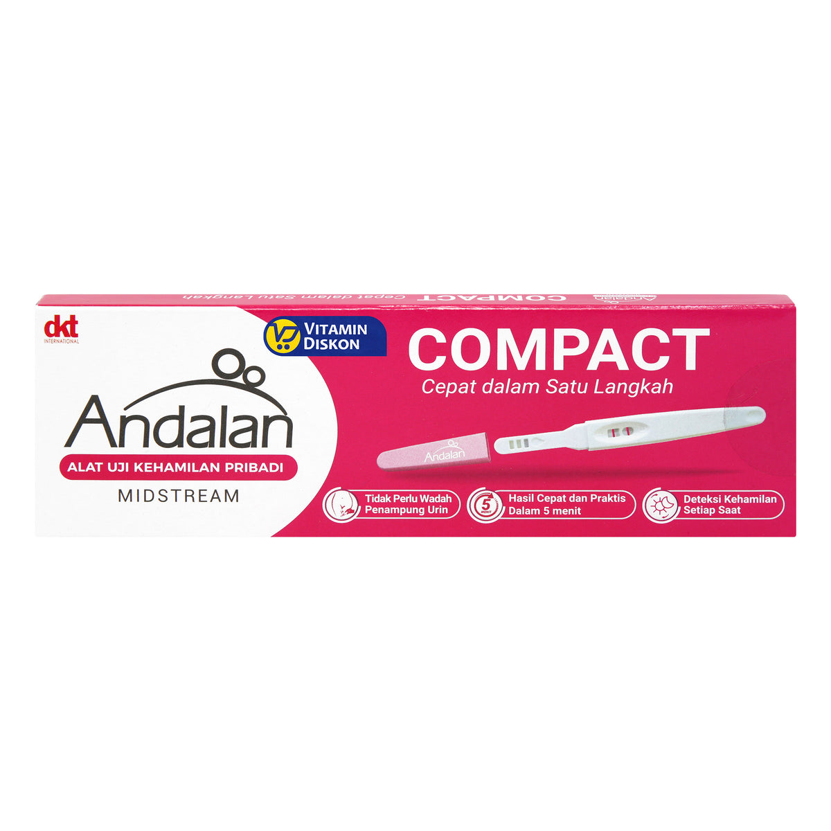 ANDALAN MIDSTREAM UJI KEHAMILAN PRIBADI COMPACT