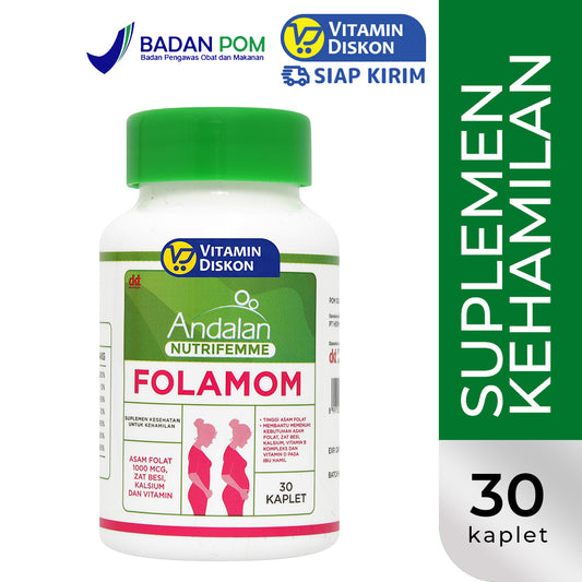 ANDALAN NUTRIFEMME FOLAMOM 30 KAPLET